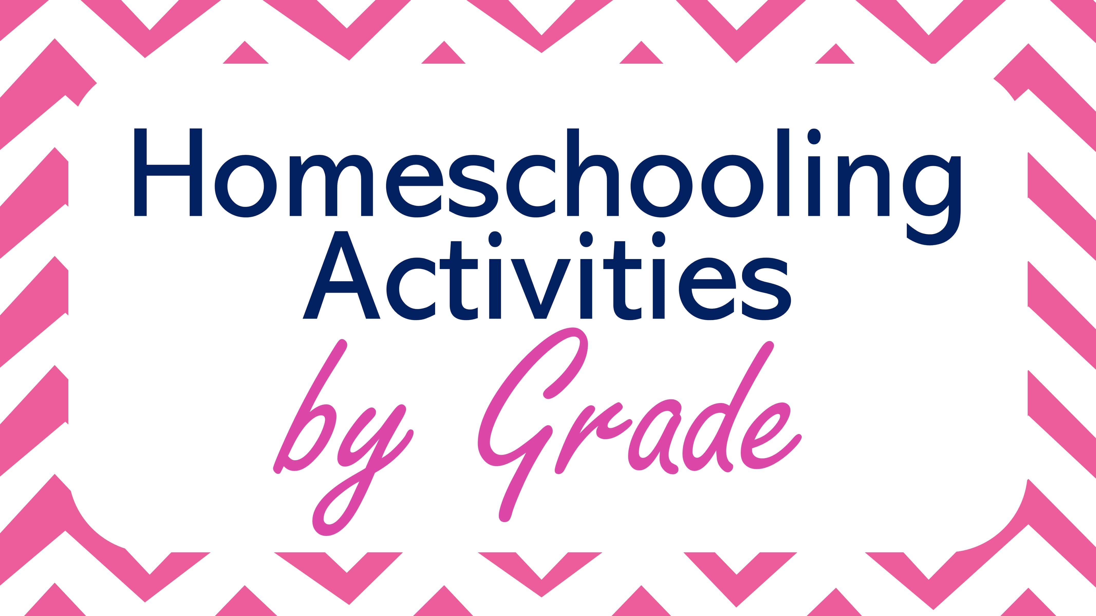 Homeschool Activities by Grade Button