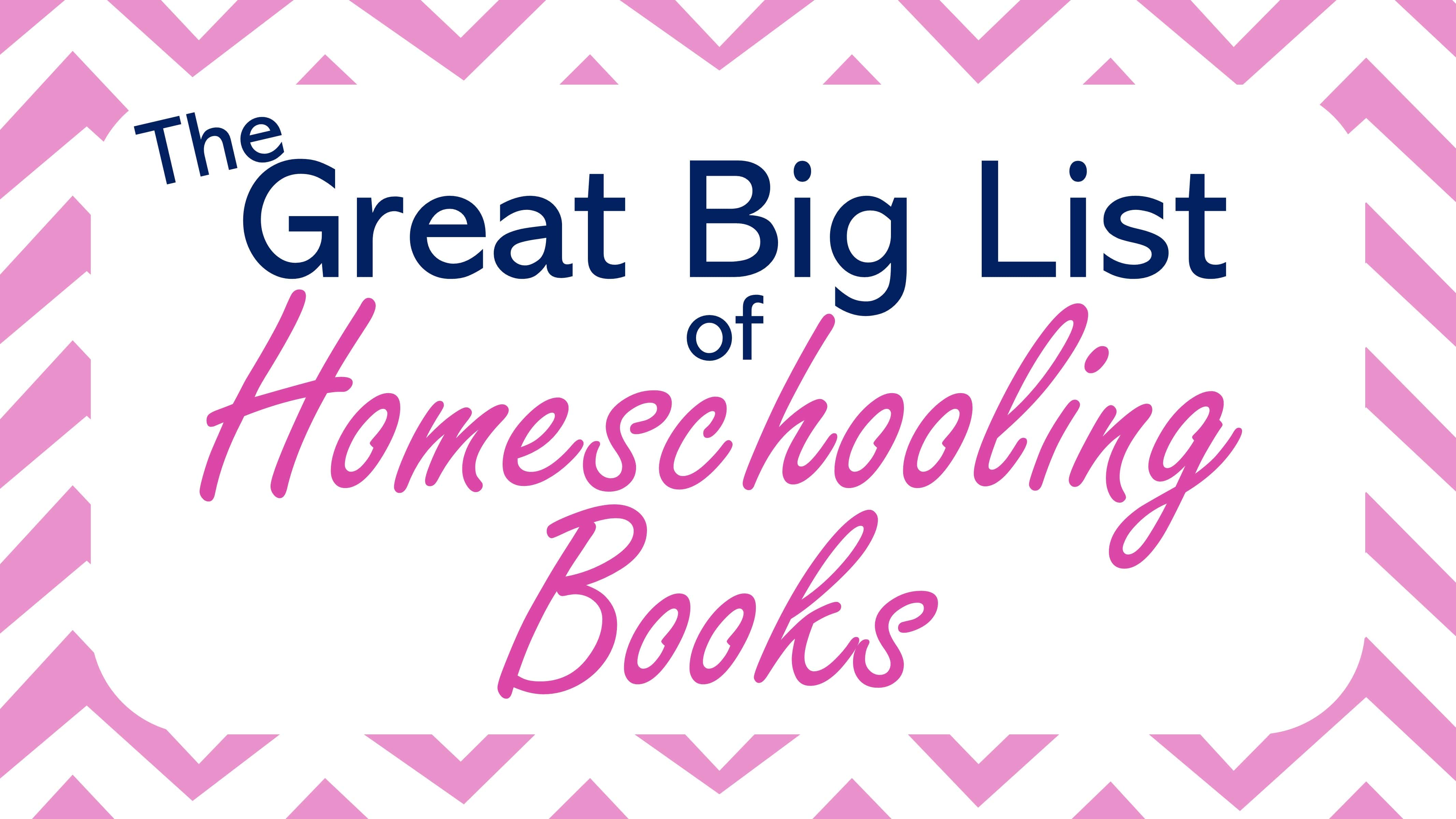 The Big List of Homeschooling Books Button